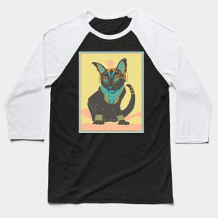 Bastet (3) Baseball T-Shirt